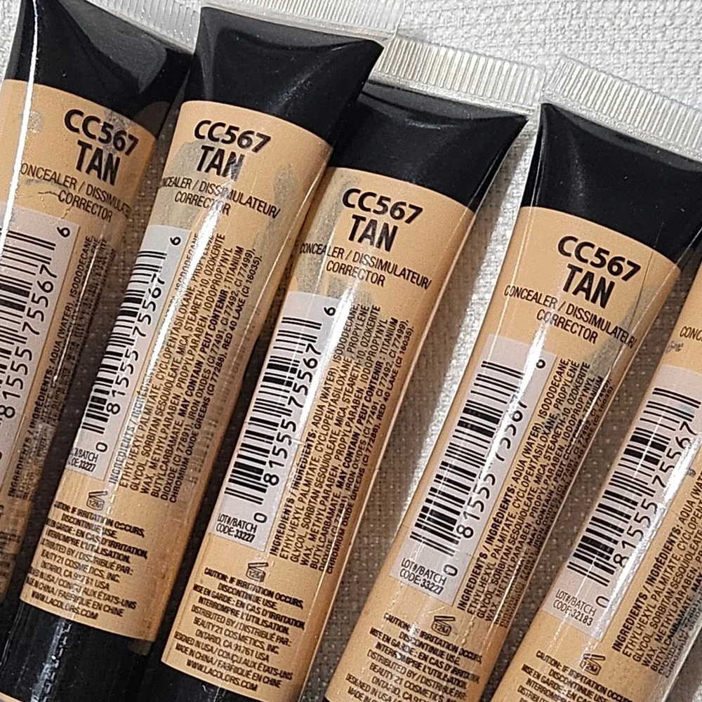 LA Colors Conceal It Cover & Correct Concealer CC567 Tan 0.42oz New lot of 5